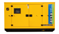 Дизельный генератор Aksa APD25A в кожухе с АВР  фото