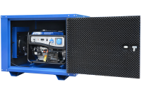 Бензиновый генератор ТСС SGG 5000N в кожухе фото