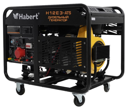 Дизельный генератор Habert H12E3-ATS фото