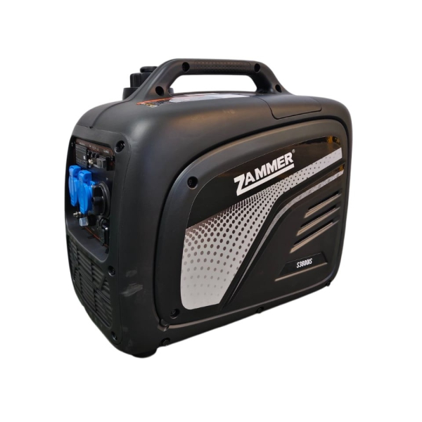 Бензиновый инверторный генератор Zammer S3800iS бесшумный фото