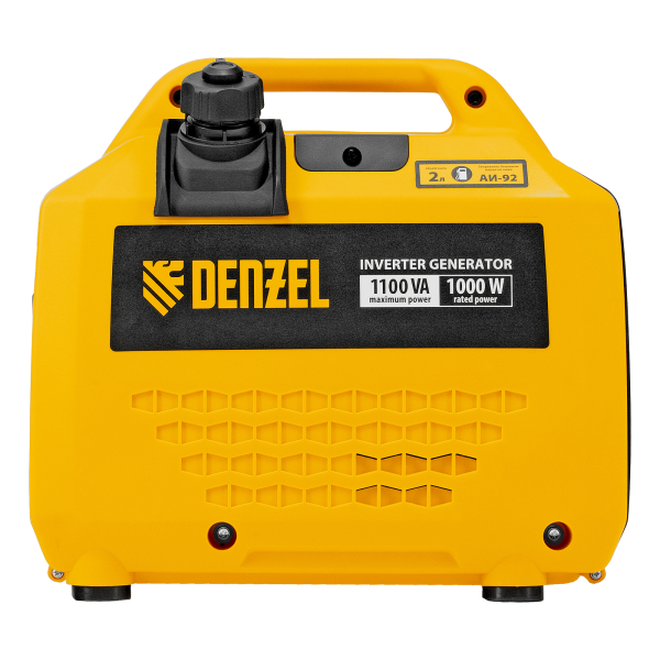 Бензиновый инверторный генератор DENZEL GS-1100iS бесшумный фото