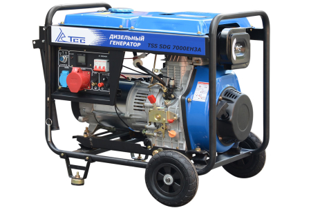 Дизельный генератор ТСС SDG 7000EH3A с АВР фото