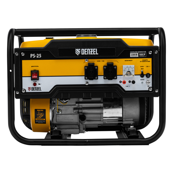 Бензиновый генератор DENZEL PS 25 фото